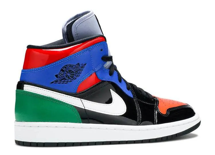 Air Jordan 1 Mid Multi Patent (W) - HIDEOUT