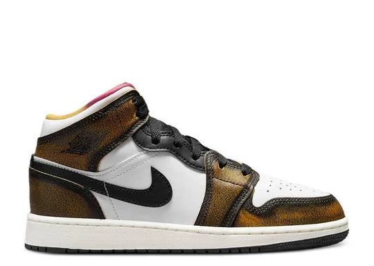 Air Jordan 1 Mid Orange Wear-Away (GS)