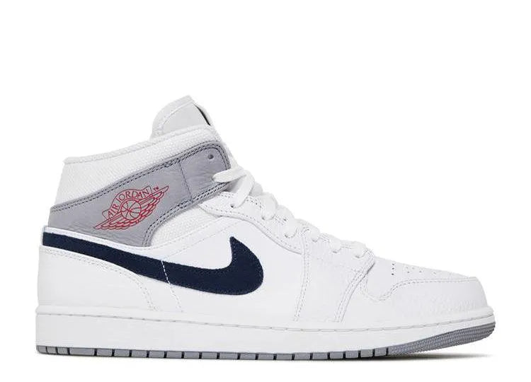 Air Jordan 1 Mid Paris White - HIDEOUT