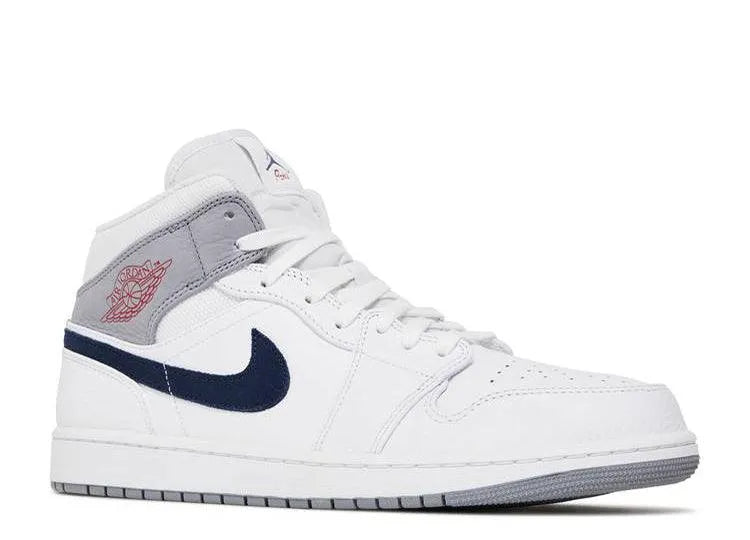 Air Jordan 1 Mid Paris White - HIDEOUT