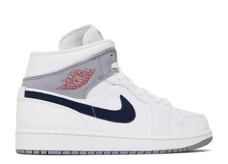 Air Jordan 1 Mid Paris White - HIDEOUT