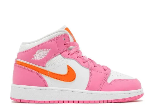 Air Jordan 1 Mid Pinksicle Orange (GS)