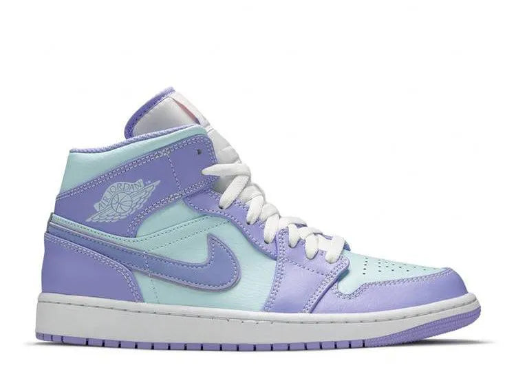 Air Jordan 1 Mid Purple Aqua - HIDEOUT