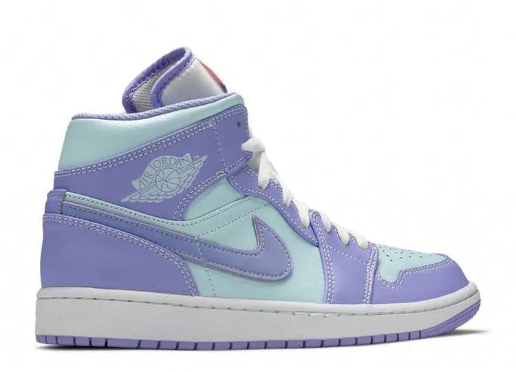 Air Jordan 1 Mid Purple Aqua - HIDEOUT