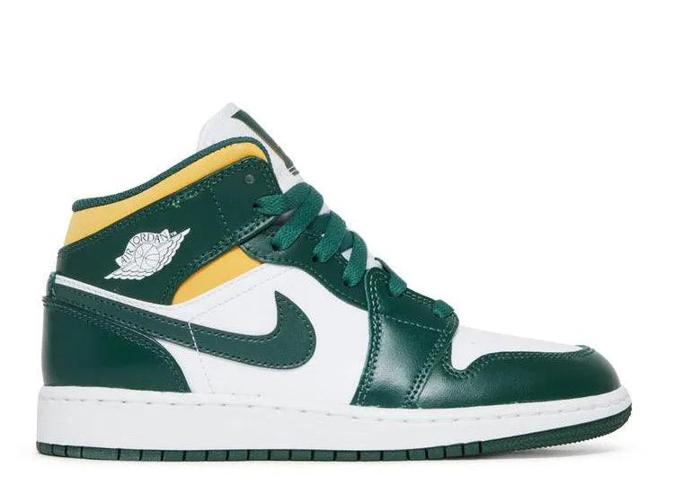 Air Jordan 1 Mid Sonics (Gs) - HIDEOUT