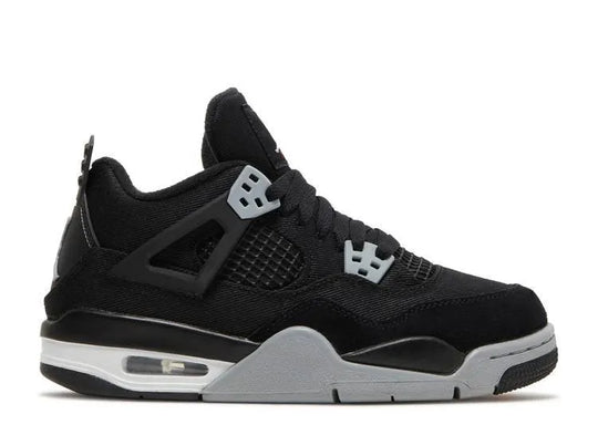 Air Jordan 4 Black Canvas (GS)