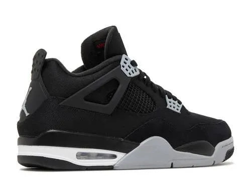 Air Jordan 4 Black Canvas - HIDEOUT