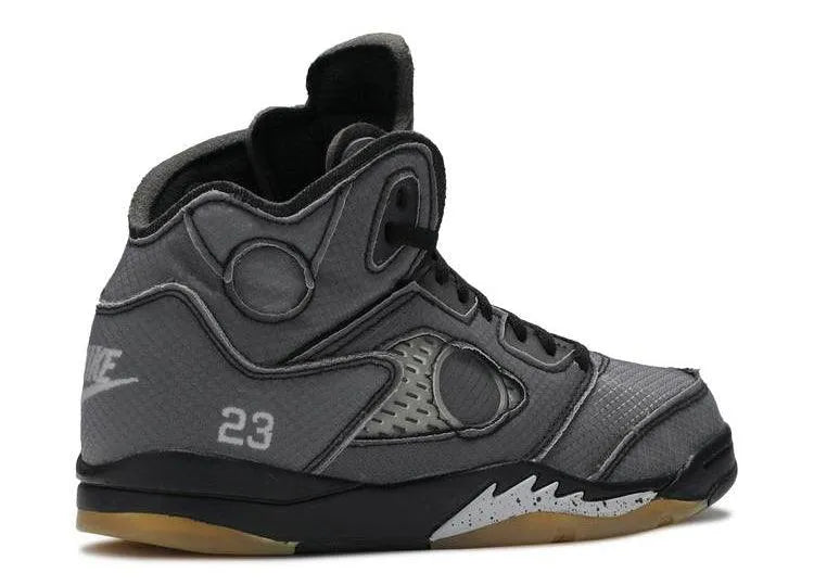 Air Jordan 5 Off-White Black (PS) - HIDEOUT