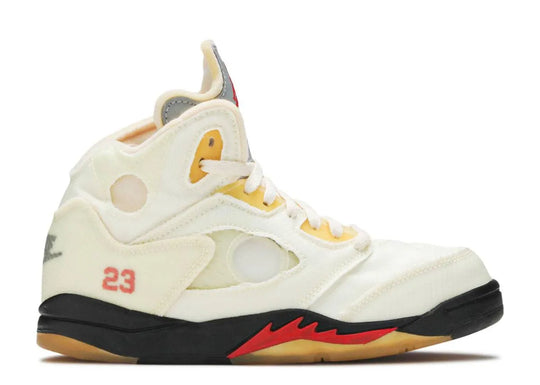 Air Jordan 5 x Off-White Sail (TD)