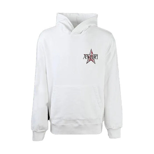 AMIRI Paisley Hoodie Weiß