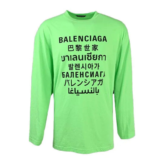 Balenciaga Langarmshirt Grün