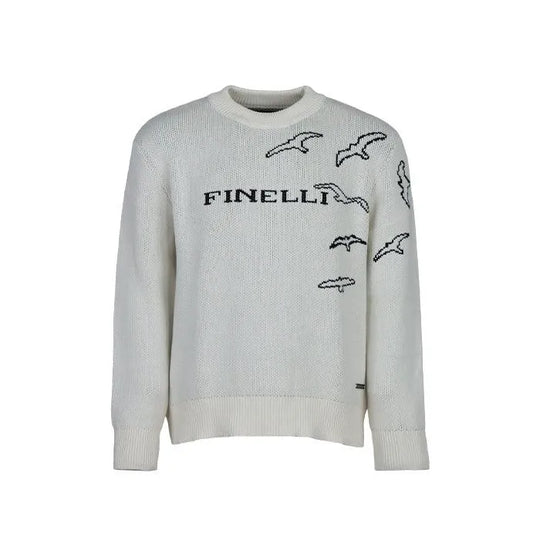 Finelli Birds Knit Sweater