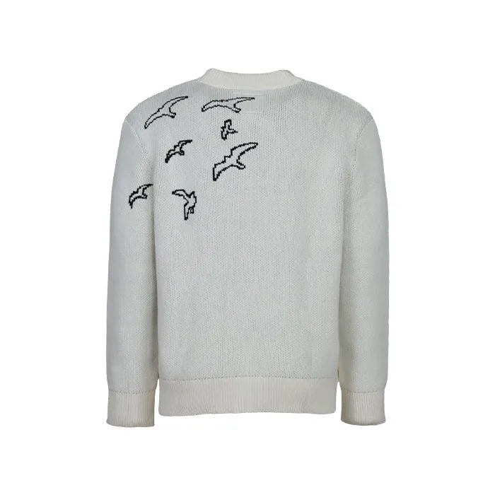 Finelli Birds Knit Sweater - HIDEOUT
