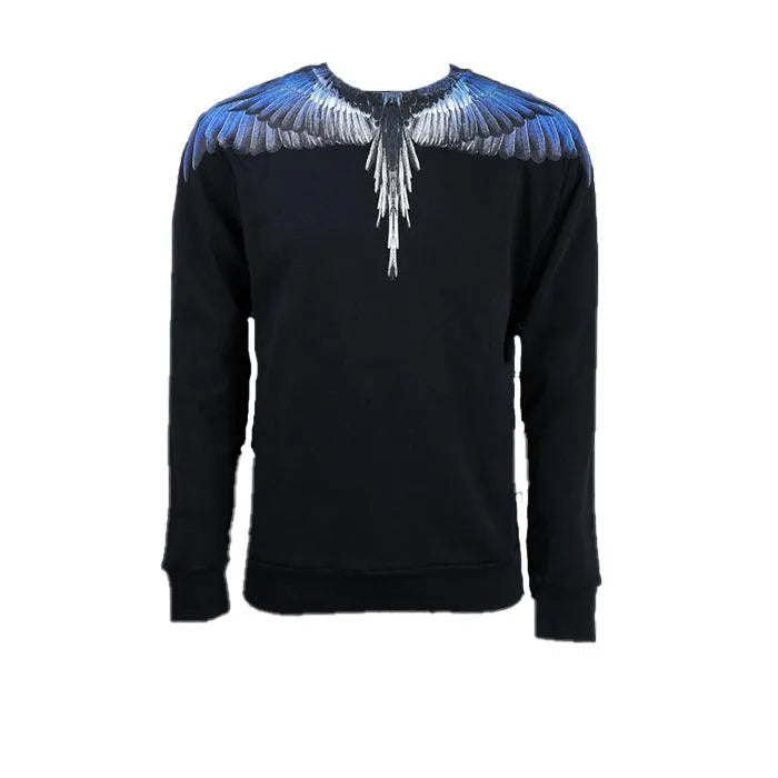 Marcelo Burlon Pull Noir - HIDEOUT