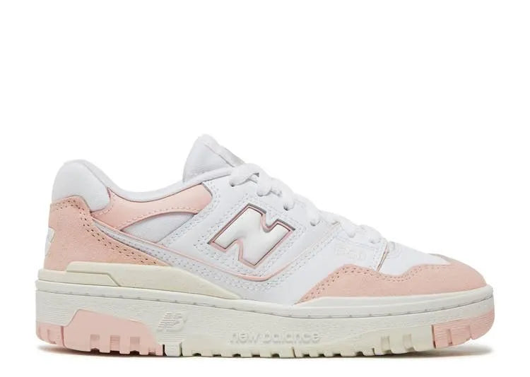 New Balance 550 Big Kid Pink Sand White - HIDEOUT