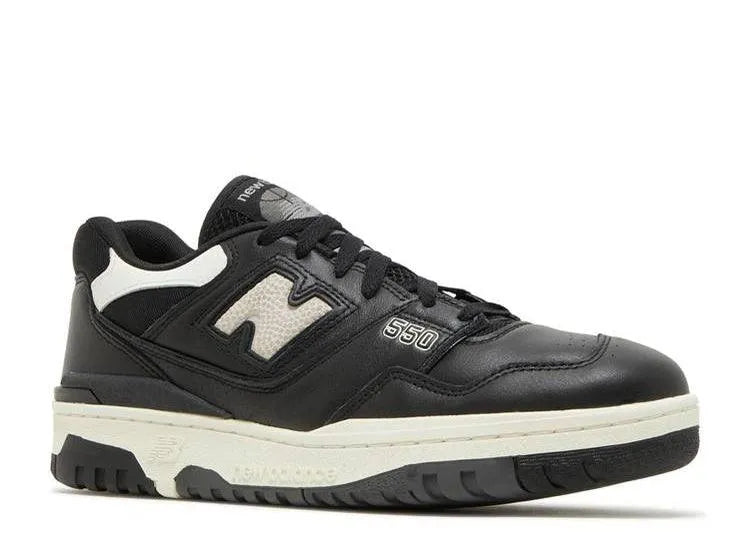 New Balance 550 Sea Salt Black - HIDEOUT