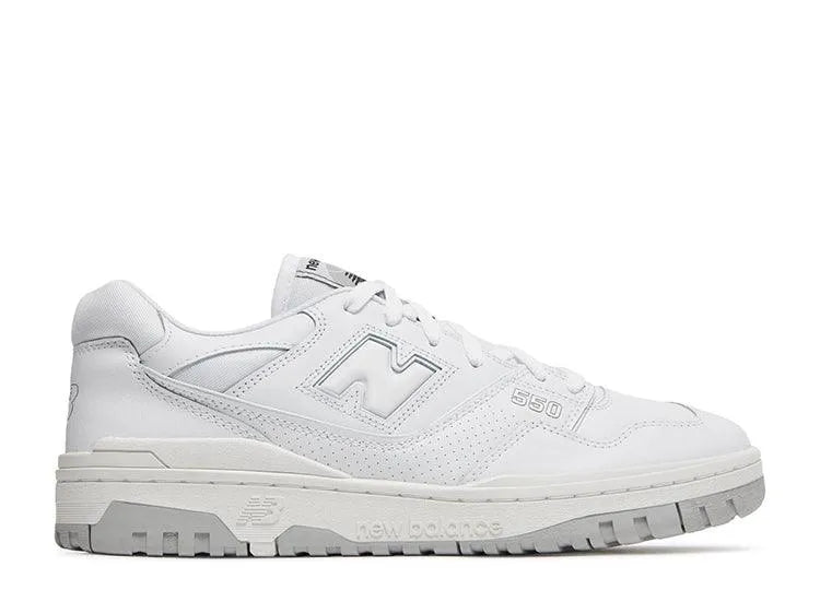 New Balance 550 White Grey - HIDEOUT