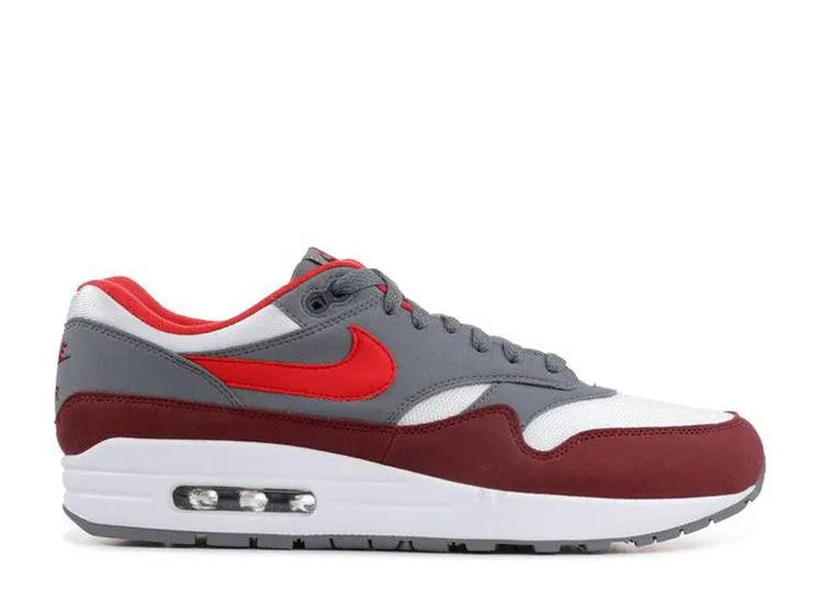 Nike Air Max 1 Cool Grey Uni Red - HIDEOUT