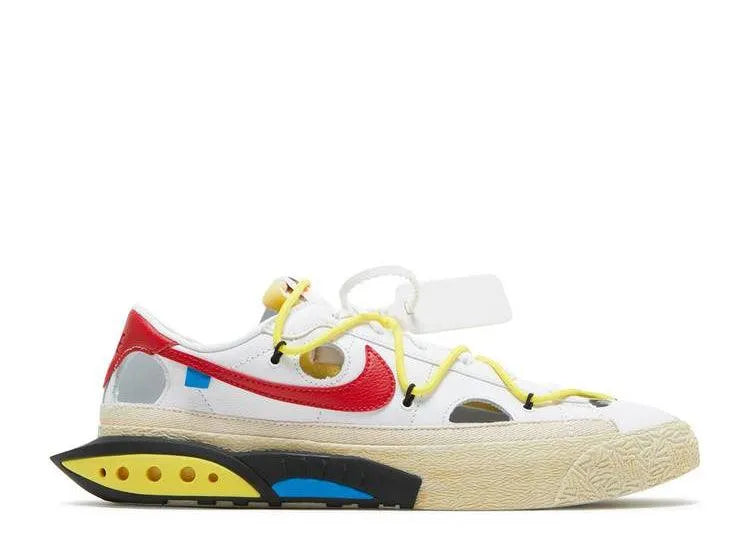 Nike Blazer Low Off-White University Red - HIDEOUT