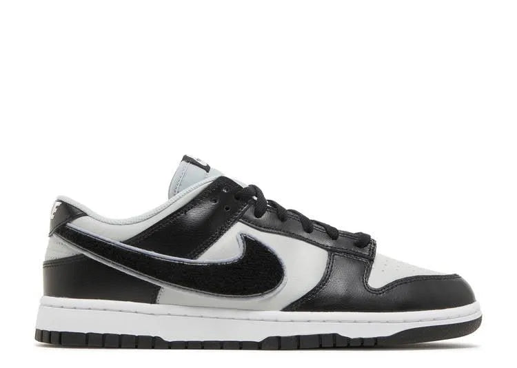 Nike Dunk Low Chenille Swoosh Black - HIDEOUT