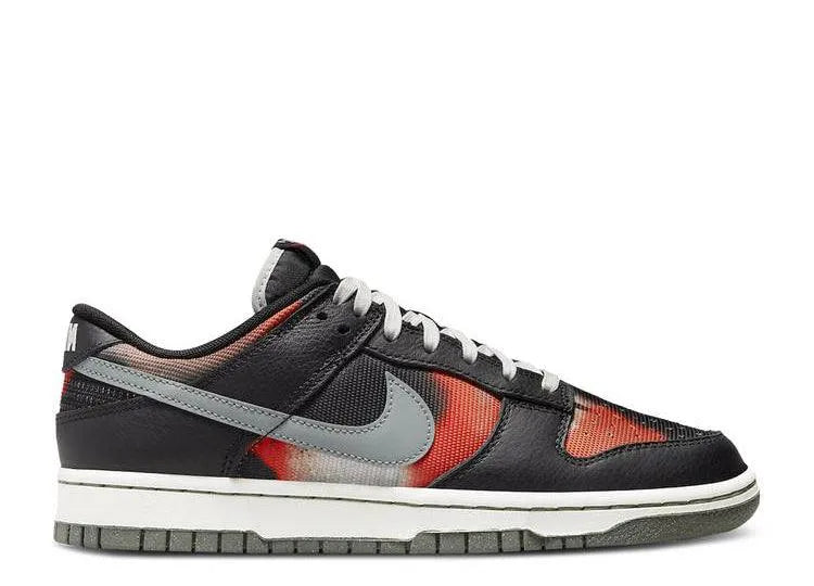 Nike Dunk Low Graffiti Black Red - HIDEOUT