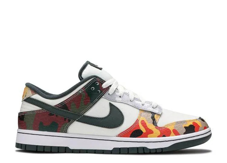 Nike Dunk Low Sail Multi-Camo - HIDEOUT