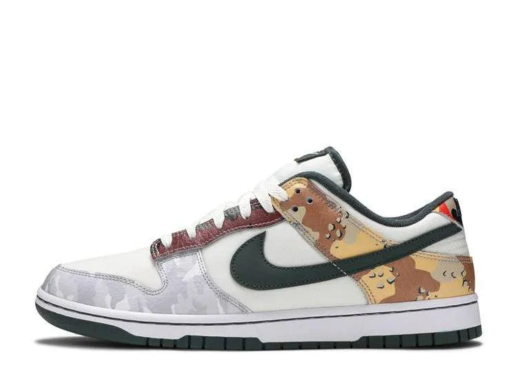 Nike Dunk Low Sail Multi-Camo - HIDEOUT