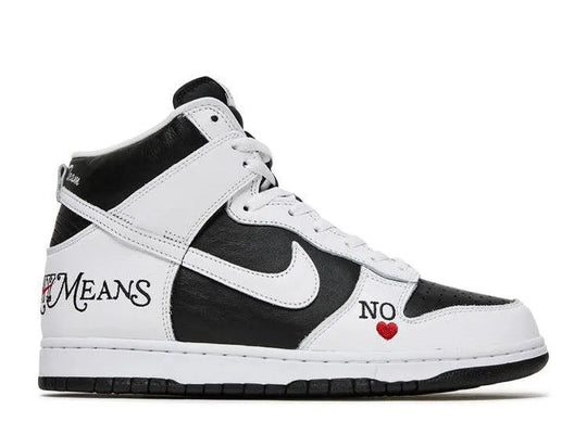 Nike SB Dunk High Supreme White & Black