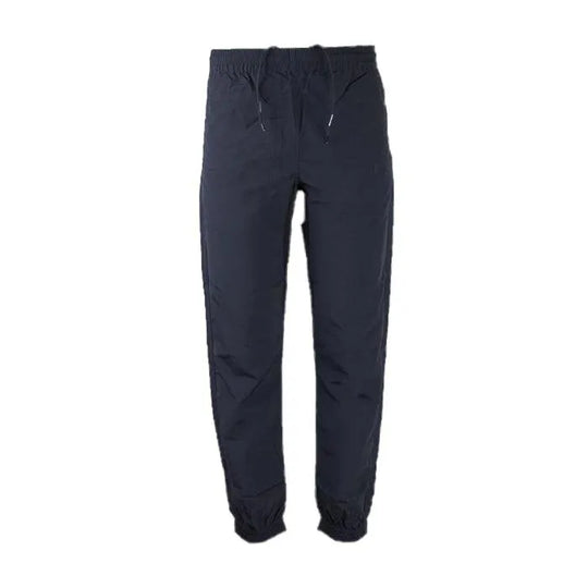Grauweiße schwarze Hose