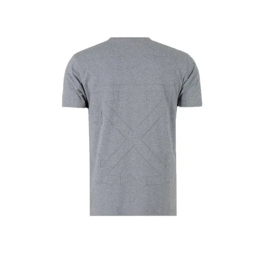 Off-White T-Shirt Grau