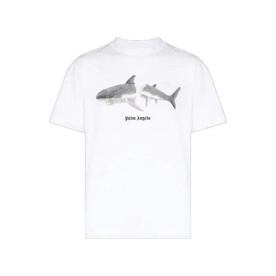 Palm Angels Shark T-Shirt Weiß