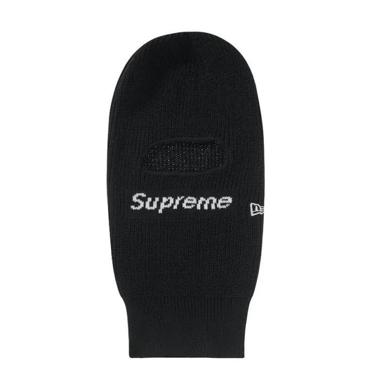 Supreme New Era Box Logo Balaclava Black FW22