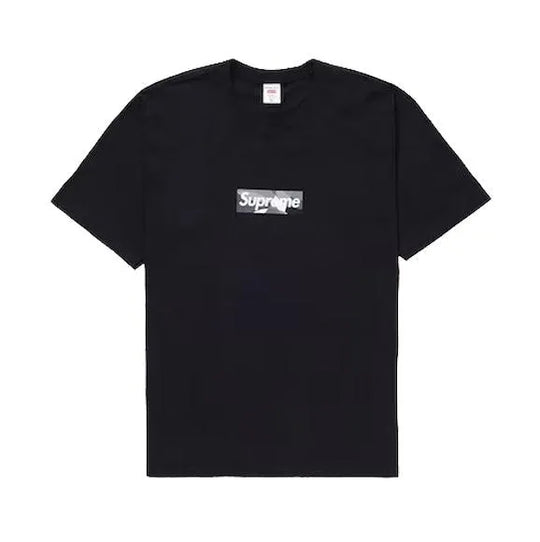 Supreme Tee Kaws Box Logo Black