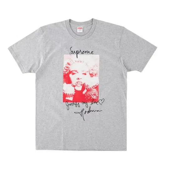 Supreme Tee Madonna Grey