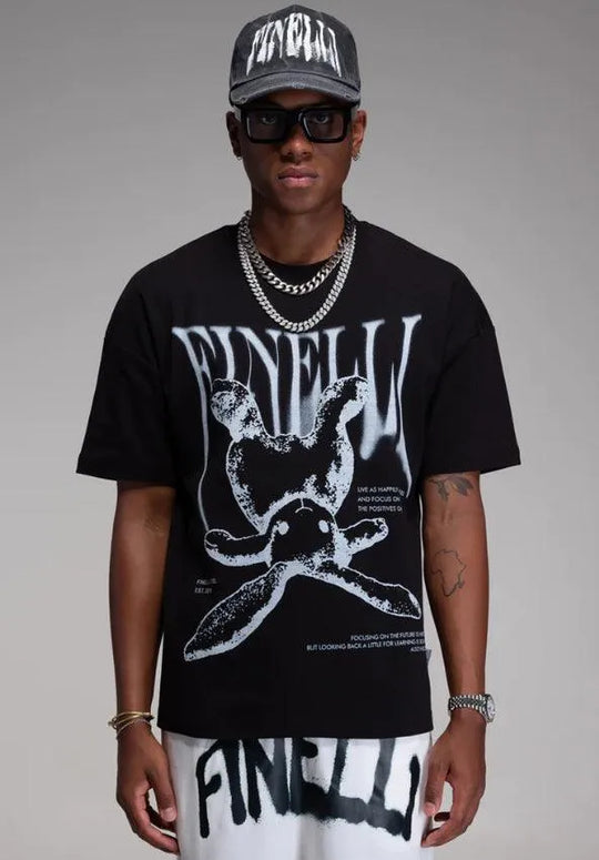 T-Shirt Rabbit Black