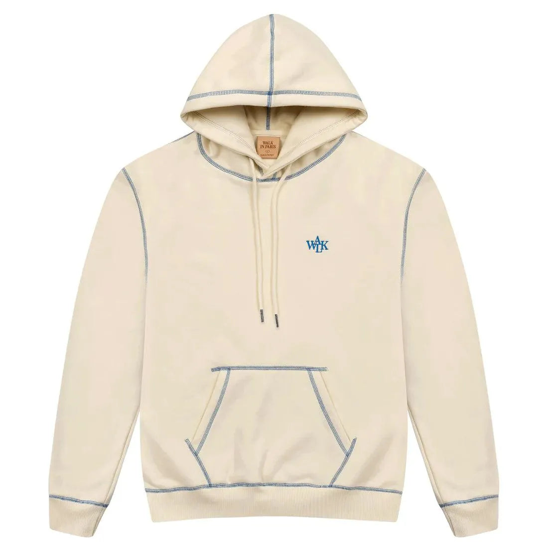 WALK IN PARIS HOODIE SURJET BEIGE - HIDEOUT