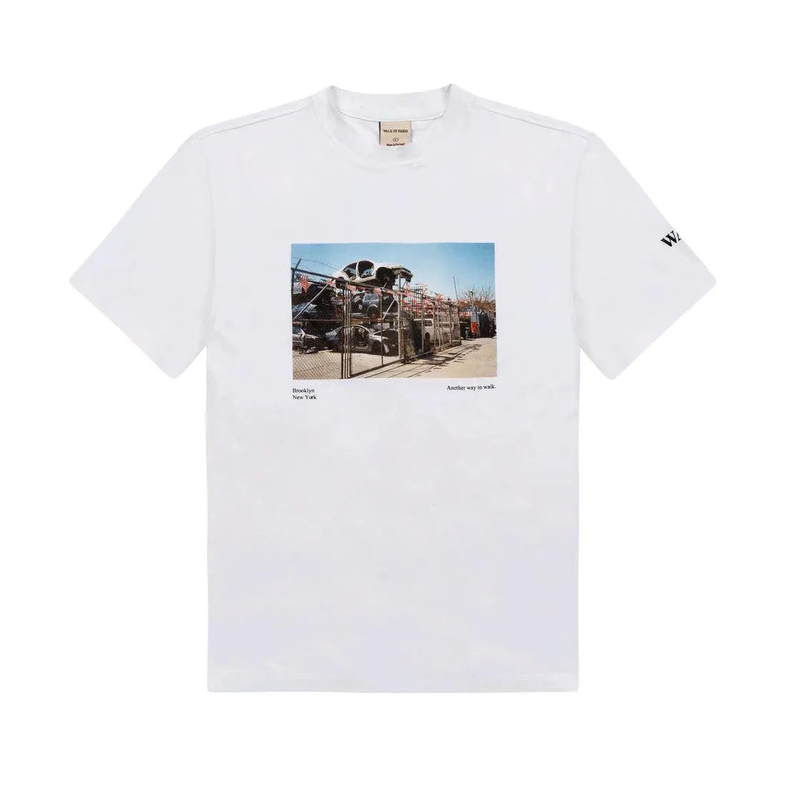 WALK IN PARIS T-SHIRT BLANC NYC - HIDEOUT