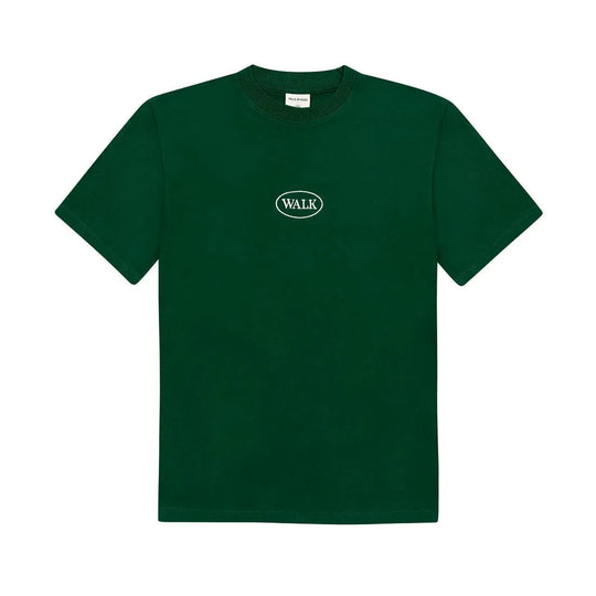 SPAZIERGANG IN PARIS KLASSISCHEM GRÜNEN T-SHIRT 