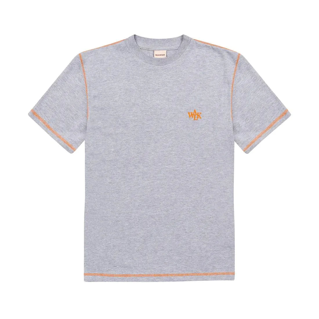 WALK IN PARIS T-SHIRT SURJET GRIS - HIDEOUT