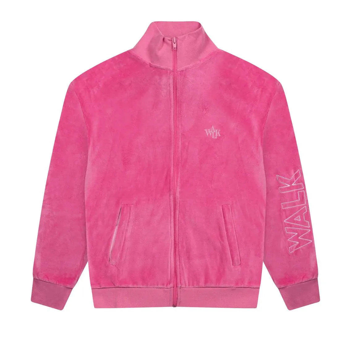 WALK IN PARIS VESTE VELOURS ROSE - HIDEOUT